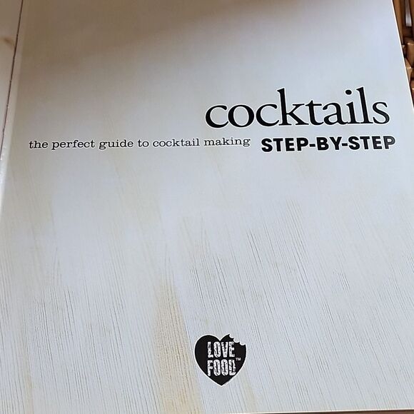 Coffee Table Bar Book Cocktails Step By Step Full Color - Picture 5 of 16